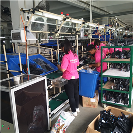 Lean production line of small household appliances